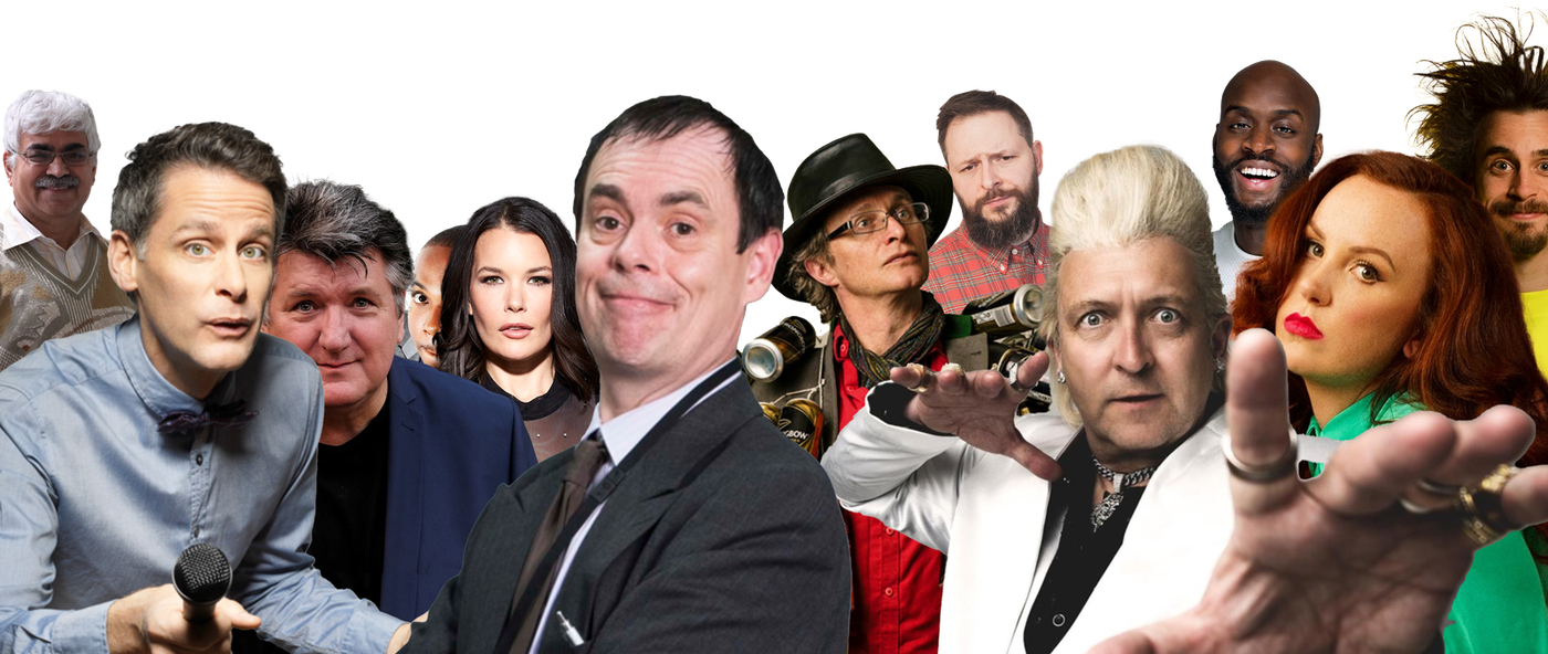 Some of the acts who've performed at Monster Laughs nights